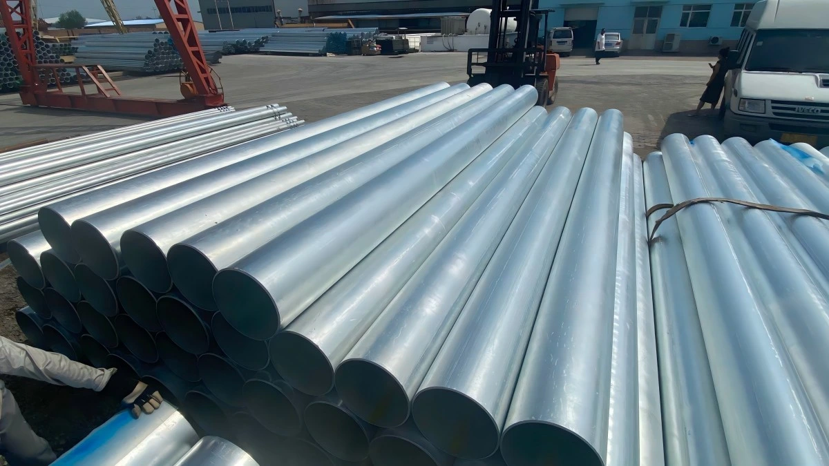 ASTM A106 Grade B Seamless Khabone Tšepe Pipe Bakeng sa Oli Le Khase
