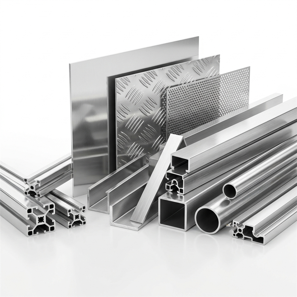 Phahameng-Tiragatšo 6061 Aluminium Motswako Sebopego Extrusion Profaele